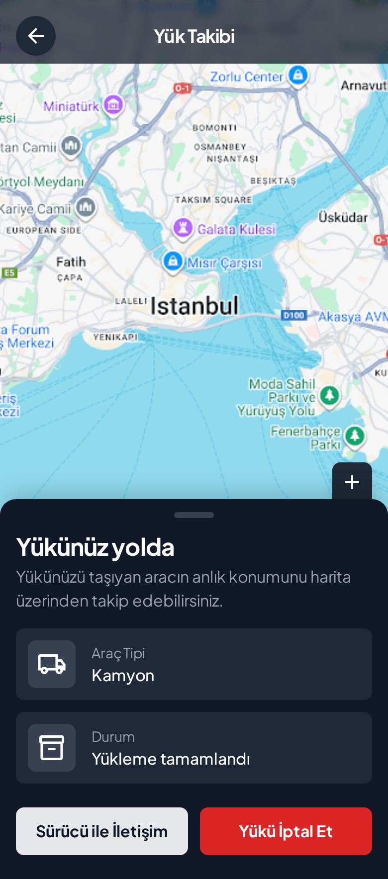 Nakliyeo Yük Takibi